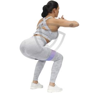 Conjunto de 2 piezas de sujetador y leggings de marca privada para mujer, ropa deportiva, yoga y gimnasio, traje de yoga para mujer, conjuntos de sujetador y leggings para mujer - Product Image 5