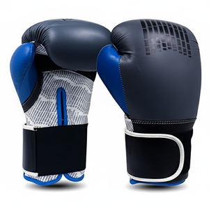 Gants de boxe élégants en PU respirant, personnalisables, de qualité supérieure, avec support de poignet, pour hommes - Vente en gros - Product Image 1