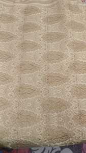 Thick and Shiny Eco-Friendly Medium Weight Brocade Jacquard Silk Fabric for <b>Jackets</b> Skirts Designer Fashion Pieces - Product Image 3