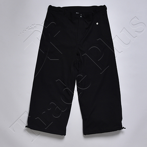 Pantalones de Esquí Negros de Pierna Ancha de Primera Calidad con Exterior Impermeable, Forro Cálido, Bolsillos con Cremallera y Puños Ajustables en el Bajo - Product Image 1