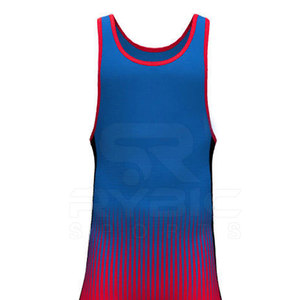 Service de fabrication professionnel de maillots de lutte par sublimation, tissu haute performance avec design d'équipe personnalisé - Product Image 4