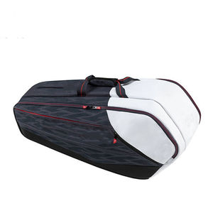 Bolsa de Raqueta de Pádel con Marco Externo, Tejido de Algodón con Textura Hexagonal, Capacidad de 30-40L, Cierre de Cremallera Térmico, Portátil - Product Image 3