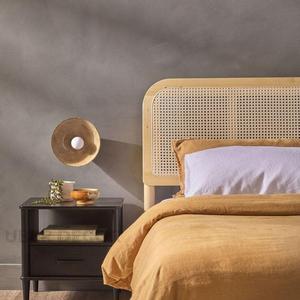 BirchBend Scandinave Contemporain Personnalisable Lit en Bois Plate-forme Rotin Intérieur Minimaliste Intérieurs Conviviaux - Product Image 6