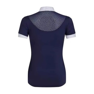 Camisa de equitación premium de lujo para mujer, casual, con logotipo bordado, protección para el caballo, ligera, de secado rápido y elástica. - Product Image 6