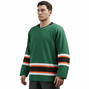 Diseña tu Propio Logotipo en una Camiseta de Hockey sobre Hielo de Alta Calidad, 100% Poliéster Transpirable, Fabricada por un Fabricante Reconocido - Product Image 3