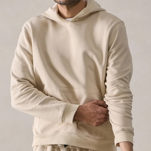 Sudadera con Capucha para Hombre, Sudadera de Felpa de Algodón con Capucha, Sudaderas de Algodón Orgánico para Hombre, Ropa Urbana Sostenible para Hombre - Product Image 4