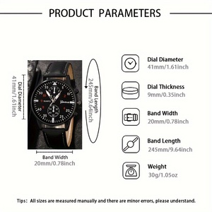 6352 4pcs/set Luxury <b>Black</b> Men <b>Watch</b> Set Fashion Casual Sport Men Quartz <b>Watch</b> with Bracelets - Product Image 5