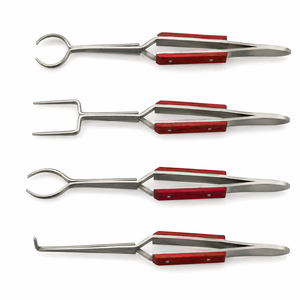 Ensemble de 4 pinces à souder pour dissipateurs de chaleur, mâchoires ovales, rondes et carrées, ZetomedPro - Product Image 1