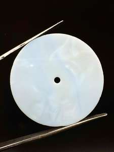 Esfera de Reloj de Cuarzo de Ágata Natural de 31.50mm, Piedra Preciosa Suelta para Esfera de Reloj - Product Image 5