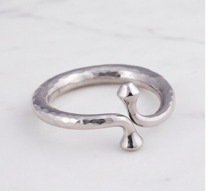 Anillo para Servilletas de Acero Inoxidable con Diseño Antiguo, Apto para Decoración de Mesa, Artículos de Cocina y Uso Doméstico - Product Image 3