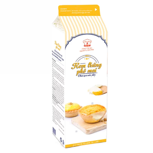 บริการผลิตครีมนมวัวเทียมฮาลาลแบบไม่ผ่านการแปรรูปสำหรับเบเกอรี่ ชีส ครีมไข่ ครีมไข่ดิบ น้ำหนัก 1 กิโลกรัม รับผลิตภายใต้แบรนด์ของลูกค้า (Private Label) ขายส่ง - Product Image 1