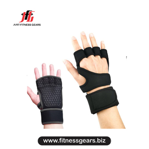 Gants de musculation pour la gym et l'entraînement, à demi-doigts, avec sangle de poignet réglable et séchage rapide - Product Image 5