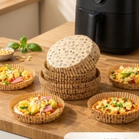 Papier sulfurisé jetable de qualité alimentaire pour friteuse à air
