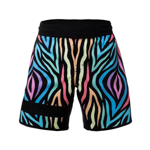 Pantalones Cortos de MMA de Poliéster/Spandex con Logotipo Bordado Personalizado por Sublimación, de Alta Calidad, Ajuste Holgado, Transpirables, de Secado Rápido, Unisex - Product Image 1