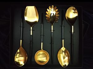 Juego de Cubiertos de Lujo Unicorn Handicrafts, Acero Inoxidable, Chapado en Oro, Cuchara, Tenedor, Cuchillo, Apto para Lavavajillas, Moderno, para Restaurante - Product Image 4