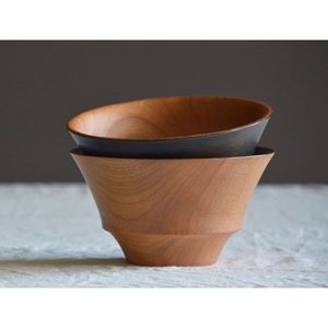 Bol en bois artisanal de luxe pour les repas, les collations, les fruits - Design durable - Product Image 5