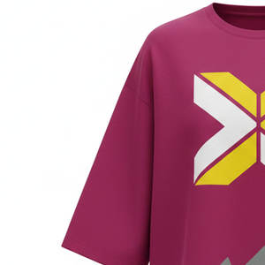 เสื้อยืดโอเวอร์ไซส์ทรงบ็อกซี่ ผ้าคอตตอนหนานุ่ม สไตล์สตรีทแวร์ สำหรับผู้ชาย ทรงหลวมไหล่ตก  ไม่จำกัดจำนวนสั่งขั้นต่ำ - Product Image 3