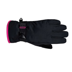 Custom Color Ski Gloves with Ribbed Cuff Warm and Thick Thermal Gloves Heated Snowboard Gloves on Sale - Product Image 5