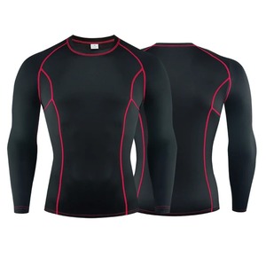 Men’s Compression Rash Guard Long Sleeve Quick Dry Gym Fitness Running Sports Tight <b>T</b>-<b>Shirt</b> 2026 - Product Image 1