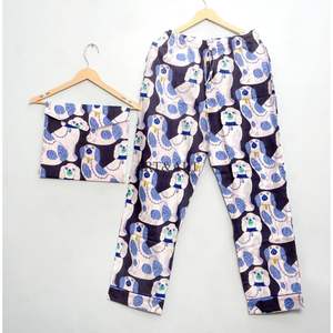 ชุดนอนผ้าฝ้ายคุณภาพดี ดูแลง่าย พิมพ์ลายสุนัขการ์ตูน นุ่มสบาย เหมาะสำหรับใช้ทั่วไป ราคาโรงงาน - Product Image 4