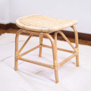 Natural Rattan Counter Chair bar <b>Stools</b> for Kitchen Decoration Handcrafted <b>Stool</b> Lounge Chairs - Product Image 1