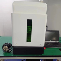 Máquina de Marcado Láser de Fibra MOPA de 20W, Tipo Cerrado, Serie SCF, Alto Contraste, para Marcado de Productos Metálicos y Plásticos
