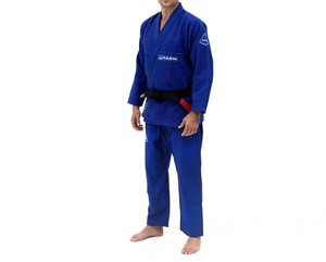 Kimono de Jiu Jitsu Brasileño BJJ Karate 2026, 100% Algodón, con Cinturones Personalizados Elásticos - Product Image 1