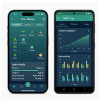 RC INTERNATIONAL Hydroponics Smart Growing Indoor Farming Hybrid Mobile App Enterprise Version Linux Weather Alerts Stock