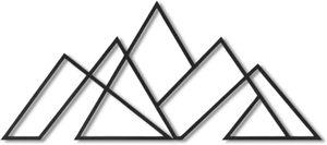 Art mural de montagne indienne au style unique, grand art mural de montagne, art mural de montagne en métal, décoration de montagne naturelle à prix de gros - Product Image 4