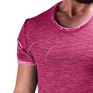 Camiseta Casual para Hombre 100% Algodón, Estilo Desgastado, con Logotipo Personalizado, Ropa Urbana al por Mayor, Diseño Personalizado - Product Image 6