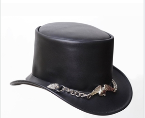 Chapeau de cowboy en cuir véritable de style occidental, pour ranch, rodéo, équitation, extérieur, mode, à large bord, fait main, durable, qualité supérieure - Product Image 5