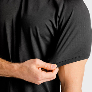 T-shirt de sport pour homme, coupe athlétique, compression, design personnalisé, nouvelle collection, haute qualité, meilleure vente, Ringer. - Product Image 3