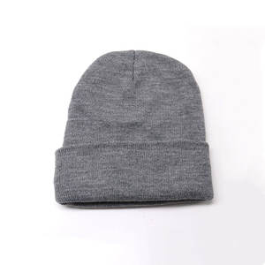 Casquette en tricot personnalisée avec logo, bonnet d'hiver unisexe, streetwear, vente en gros, usine - Product Image 2