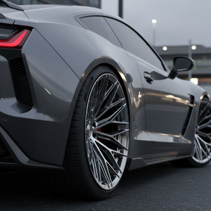 Jantes forgées Premium Flow 19 20 pouces, concaves profondes, forgées par rotation, à empattement décalé - Product Image 4