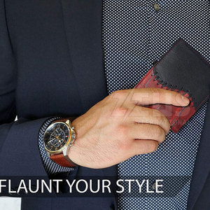 2026 Hot Sale Trending Blocking Real Leather <b>Men's</b> <b>Wallet</b> Whole Sale Rate <b>Men</b> Leather <b>Wallets</b> - Product Image 5