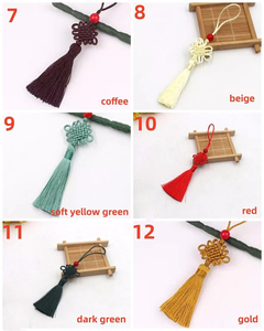 พู่ผ้าไหมผูกปม120มม. สำหรับการทำเครื่องประดับและสิ่งทอในบ้านทำตามสั่ง2026ใหม่เอี่ยมทำด้วยมือ - Product Image 5