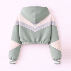 Servicio OEM, Sudaderas con Capucha para Mujer, Alta Calidad, Cómodas, Suministro de Fábrica, Sudaderas Cortas para Mujer - Product Image 2