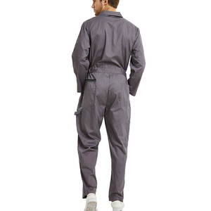 Flame Resistant Cotton Coverall Durable <b>Overall</b> High Visibility Safety Suit Unisex OEM Service for <b>Construction</b> Working Uniform - Product Image 2