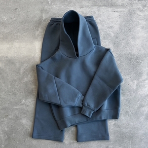 Ensemble de survêtement pour homme de haute qualité, personnalisé, lourd, 100% coton, molleton de coton 500 GSM, taille plus, 2 pièces - Product Image 1