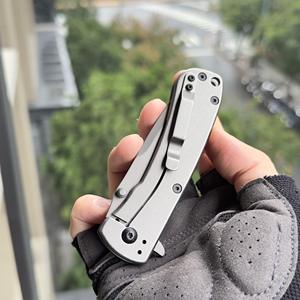 Diseño de cuchillo personalizado cuchillo tanto hoja en bajo MOQ Fabricación de cuchillos - Product Image 4