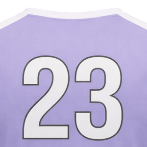 Maillot de football Viva Purple White léger, respirant, anti-humidité, pour entraînement sportif, homme et femme, uniforme d'équipe - Product Image 5