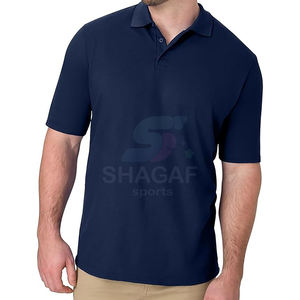 Camisetas Polo Básicas de Alta Calidad, Cómodas, Transpirables, Ligeras, con Logotipo Personalizado, para Hombre, Casuales, de Negocios, para Exteriores - Product Image 1