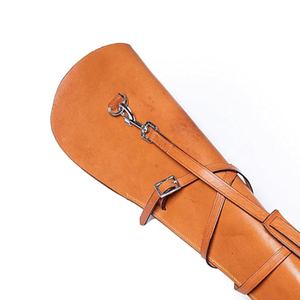 Sac à fusil en cuir véritable à 100 %, personnalisable avec étiquette privée, sac à fusil en cuir le plus vendu - Product Image 5