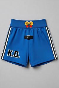 Shorts de boxe en tissu polyester, design personnalisé, broderie de logo, respirant, vêtements de sport, taille personnalisée - Product Image 2