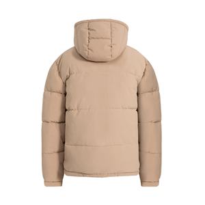 Vente en gros Doudoune en toile grande taille personnalisable pour hommes pour l'hiver Manteau à bulles de qualité Conception unique de blocs de couleurs Col à capuche - Product Image 6