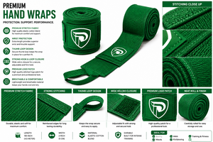 DUMELA INTERNATIONAL - Vendas de Mano para Entrenamiento de MMA y Boxeo con Logotipo Personalizado, Transpirables, Duraderas, Elásticas, de Algodón, para Kickboxing - Product Image 2