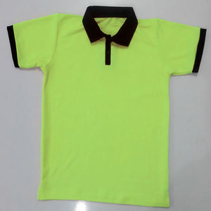 Polo piqué pour homme avec logo personnalisé, col et poignets contrastés, manches courtes, design bicolore personnalisé, vêtement décontracté pour homme - Product Image 6