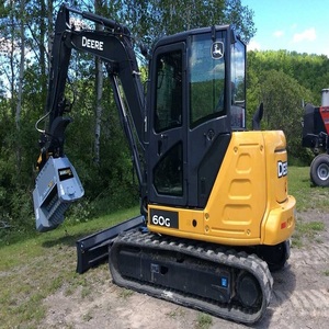 Offre Spéciale : Mini-Excavatrice sur Chenilles d'Occasion Johnn avec Broyeur, Moteur Hydraulique Haute Efficacité, Composants Essentiels, Boîte de Vitesses et Roulements - Product Image 1