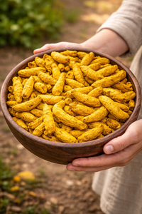 Cúrcuma Premium en Rodajas de Alta Concentración de Curcumina, Raíz de Cúrcuma Natural Entera, Proveedor de Exportación - Product Image 4