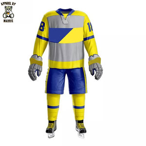 Wholesale Ice Hockey Uniform Set Custom Size And <b>Colors</b> Available Personalized Logos And <b>Numbers</b> <b>For</b> Team Player - Product Image 1